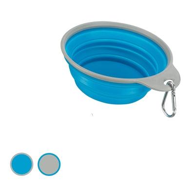 Trixie-Futtertrog / Tränkewagen Vollrand-Silikon Sortiert